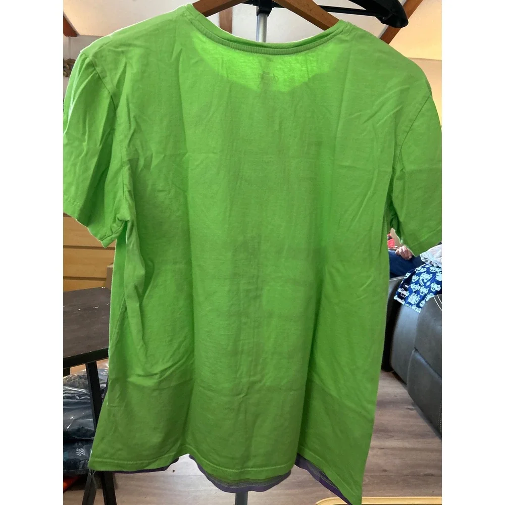 Kids Avengers The Hulk Muscle Costume T Shirt Green Short‎ Sleeve Marvel 20